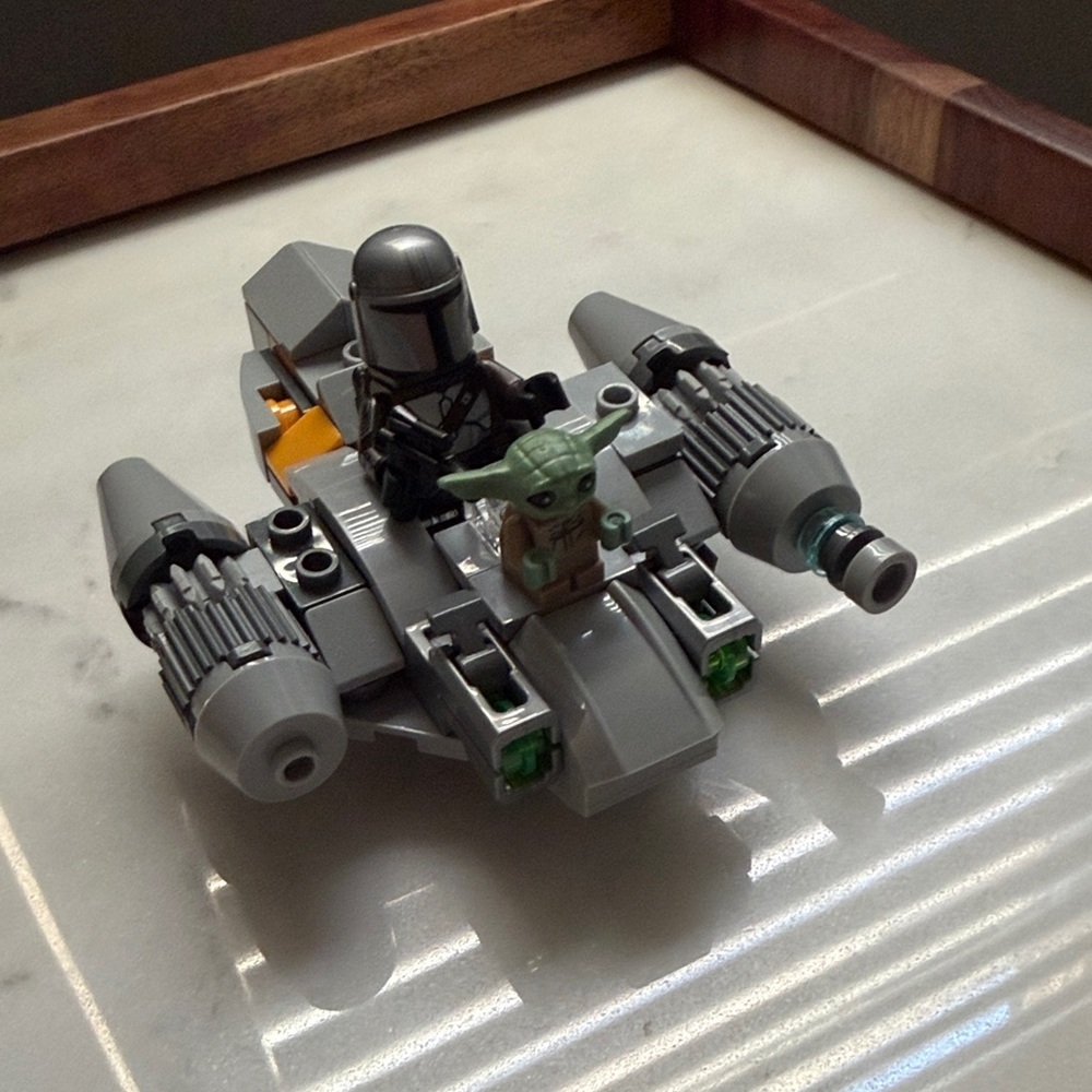 Star Wars Spaceship Toy with Yoda